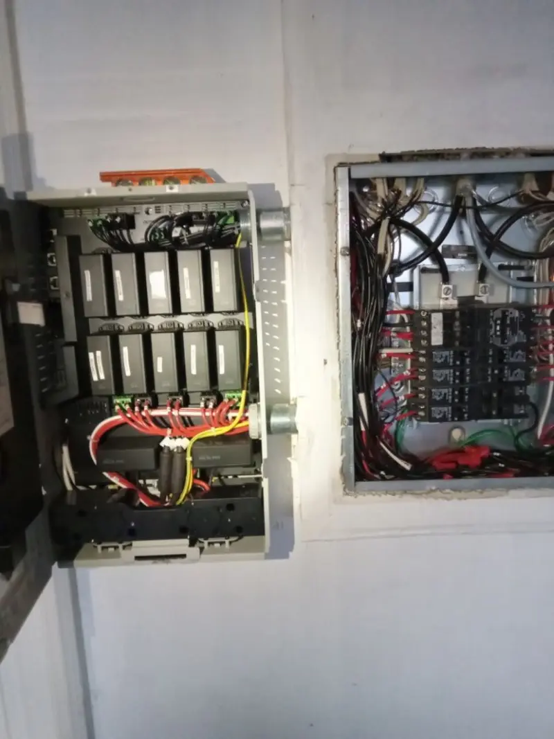 Electrical panel upgrade completed for Electrical Inspection in Monee
